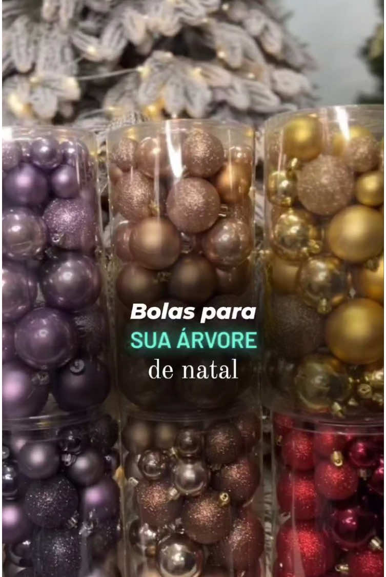 📢 Comente EU QUERO para receber o link.                          🛍 Bolinha Para Árvore de Natal Enfeite de natalino bolas Diversos Tamanhos Cores e Textura.                                             ##shopee                                           ##vidioviraltiktok                             ##natal                                              ##efeitedenatal