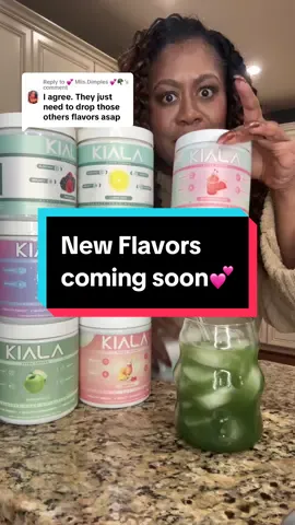 Replying to @💕 Miis.Dimples 💕🪖 🙏🏽i promise the other flavors are coming soon and miami vice will be back soon too 🙌🏽. But make sure you still drinking ur @kialanutrition and make sure to follow me so you know the moment they are back in stock! #kialagreens #kialanutrition #kialanutritiongreens #supergreens #debloat #fatigue #greens #kiala #bestsupergreens #resultsmayvary #tiktokshopcybermonday #tiktokshopblackfriday  #tiktokshopholidayhaul 