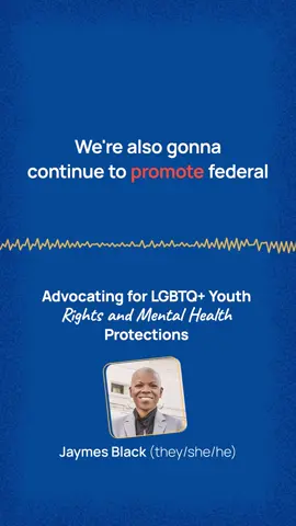 Our work moves forward 🏳️‍🌈🏳️‍⚧️ In our Town Hall on Advocating for LGBTQ+ Youth Rights and Mental Health Protections, CEO Jaymes Black (he/she/they) broke down our commitment to LGBTQ+ young people as we look to the future. Here’s our commitment to you: We will continue to promote state and federal policies that support and defend queer and trans rights and champion LGBTQ+ youth mental health. This includes advocating for things like healthcare for trans youth, protecting young people from dangerous conversion therapy, and preserving access to specialized services like 988 and The Trevor Project’s suicide prevention lifeline. We’ve got you. We’ve got us. #TheTrevorProject #LGBTQ #MentalHealth