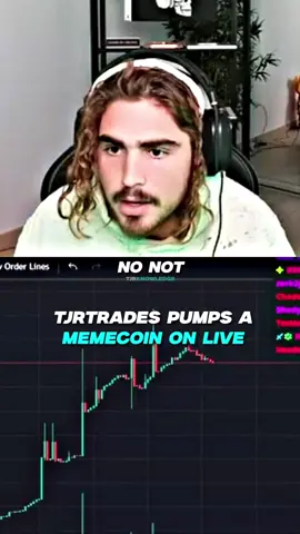 TJR PUMPS A MEMECOIN ON LIVE💸🤑 @TJR @TJR Lyfe #fyp #fyppp #daytradingforbeginners #solana #tradingmemecoins #whatarememecoins #cryptotrading #memecoin #crypto #tjrtrades #daytrading #daytradingtips #bullrun 