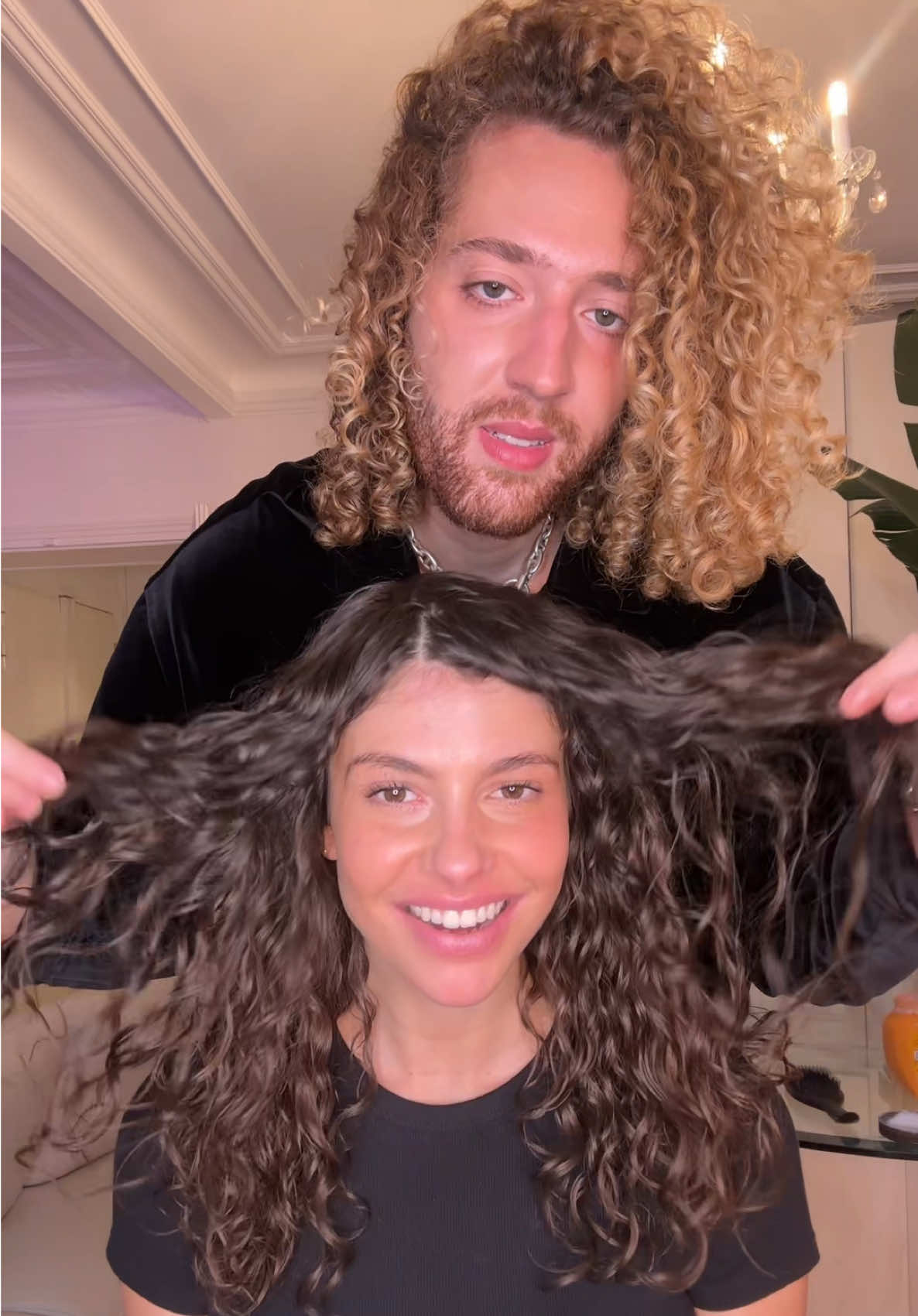 Tuto pour savoir si tu as les cheveux bouclés @Jenna Sultan #cheveuxbouclés #tutoboucles 