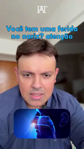 Uma ferida no nariz, por que você deve procurar tratamento