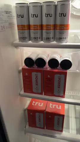 Anyone else have a @drinktru fridge? Oh just me?  #energydrink #drinktru 