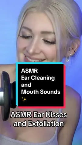 LIVE NOW and cleaning your ears 🥰 #asmr #asmrvideo #asmrtiktoks #asmr_tingles 