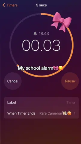 Love it #alarmclock #fyp #drewstarkey #schoollife #alarm #rafecameron #fypppppppppppppp #frypgシ 