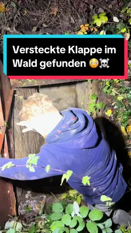 Versteckte Klappe im Wald gefunden 😳☠️ #lostplace #lostplace #lostplacesgermany #bunker #wald #draußen #unterwegs #unglaublich #verlasseneorte #verlasseneortedeutschland #losthistorie #abenteuer #unfassbar #gruselig #fd #fds #köln #nrw 