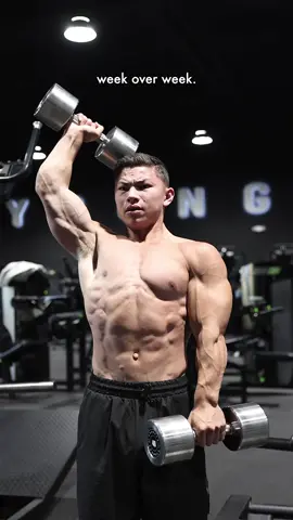 Free Weights VS. Machines… Which is better? 🤔 120lbs while talking not so easy 😂 To add some more nuance, I am a huge proponent of using free weights as a base to get comfortable with moving your body under load. I believe that the internal stability demands help people improve their mind muscle connection and proprioceptive functions which can carry over very well in the long run. That being said, machines are almost always better for providing isolated stimulus to target muscles while minimizing fatigue. The issue is that machines are not built for every individual height, limb and torso length, and structure, so not every machine will work equally as well for each person. This means that there’s a learning curve for machines too, which is fine, but consider this when someone says “x” machine or “x” exercise is the best. In my opinion, a mixture of both machines and free weights won’t only provide the best overall outcomes, but it will also facilitate a more enjoyable, less monotonous structure to your training which isn’t talked about enough. Adherence is key, so as long as you’re stimulating the target muscle and finding ways to progress in this stimulus, you really can’t go wrong. #Fitness #bodybuilding #workout #tips #training #gym #armday #lift #aesthetics #shredded #motivation #foryou #fyp 