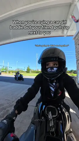 😪😂 [IG:SPVN.X] #bikersoftiktok #ninjakawasaki #bikergirl #wlw #meme #bestfriend