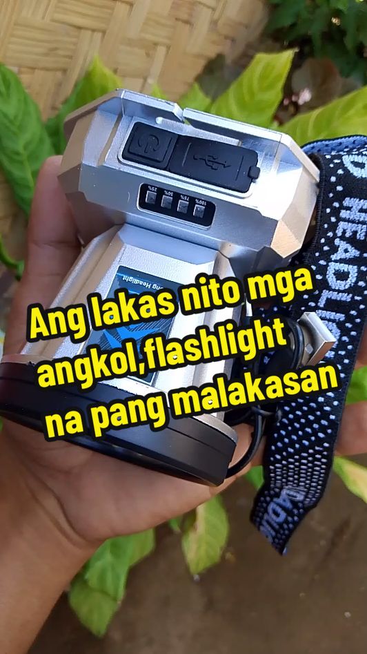 New Headlamp Super Long Range Rechargeable Head Lamp Waterproof Fishing Light Na Malakas Ang Lliwanag Outdoor Head-mounted Flashlight Headlight Camping Equipment Only ₱169.00!#viral #fyp #light #headlight #waterprooflight 