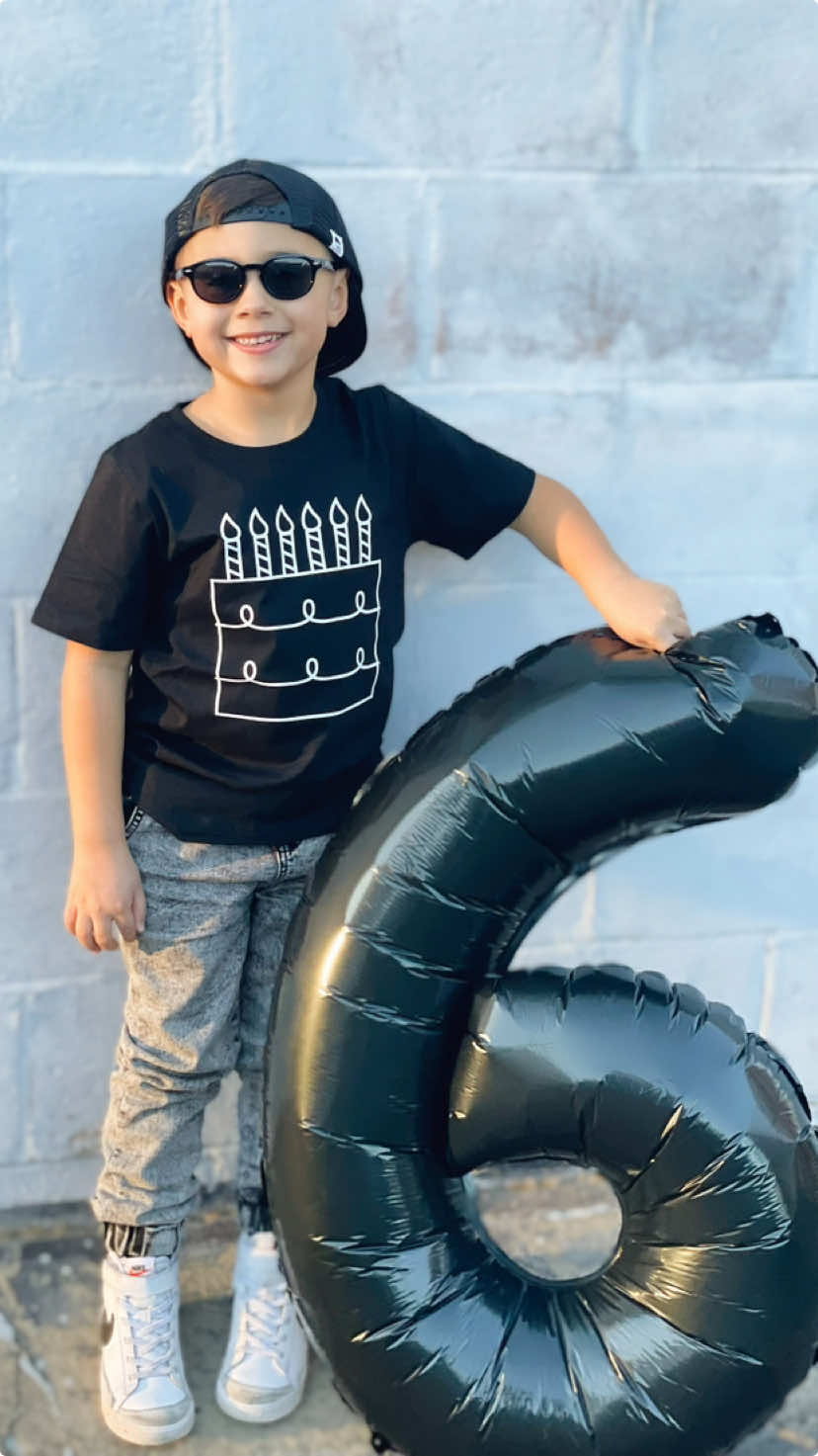 My baby boy is 6 🥹🥳🎂 #birthdayboy #sixthbirthdayfeels #MomsofTikTok #birthdayideas #fyp 