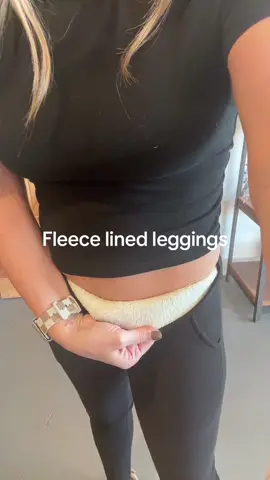 Stay warm with these fleece lined leggings. #falldealsforyou #tiktokshopblackfriday #tiktokshopcybermonday #tiktokshopholidaydeals #fyp #christmas #thanksgiving #leggings 