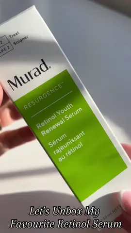 Unbox @Murad@Murad Skincare Retinol Youth Renewal Serum With me 💚  #ugccreator #ugcukcreator #ugcunboxing #ugcommunity 