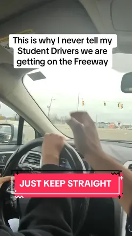 As soon as I mentioned, we were getting onto the freeway her nerves went through the roof! Make sure you are paying attention to your directions when you are learning how to drive #StudentDriver #LaneChanging #Freeway #Failed #RoadTest #Michigan #Detroit #Gratiot #I94 #MRRoadReady #DrivingLessons #DriversEd #DrivingInstructor #FYP #TikTokPartner 