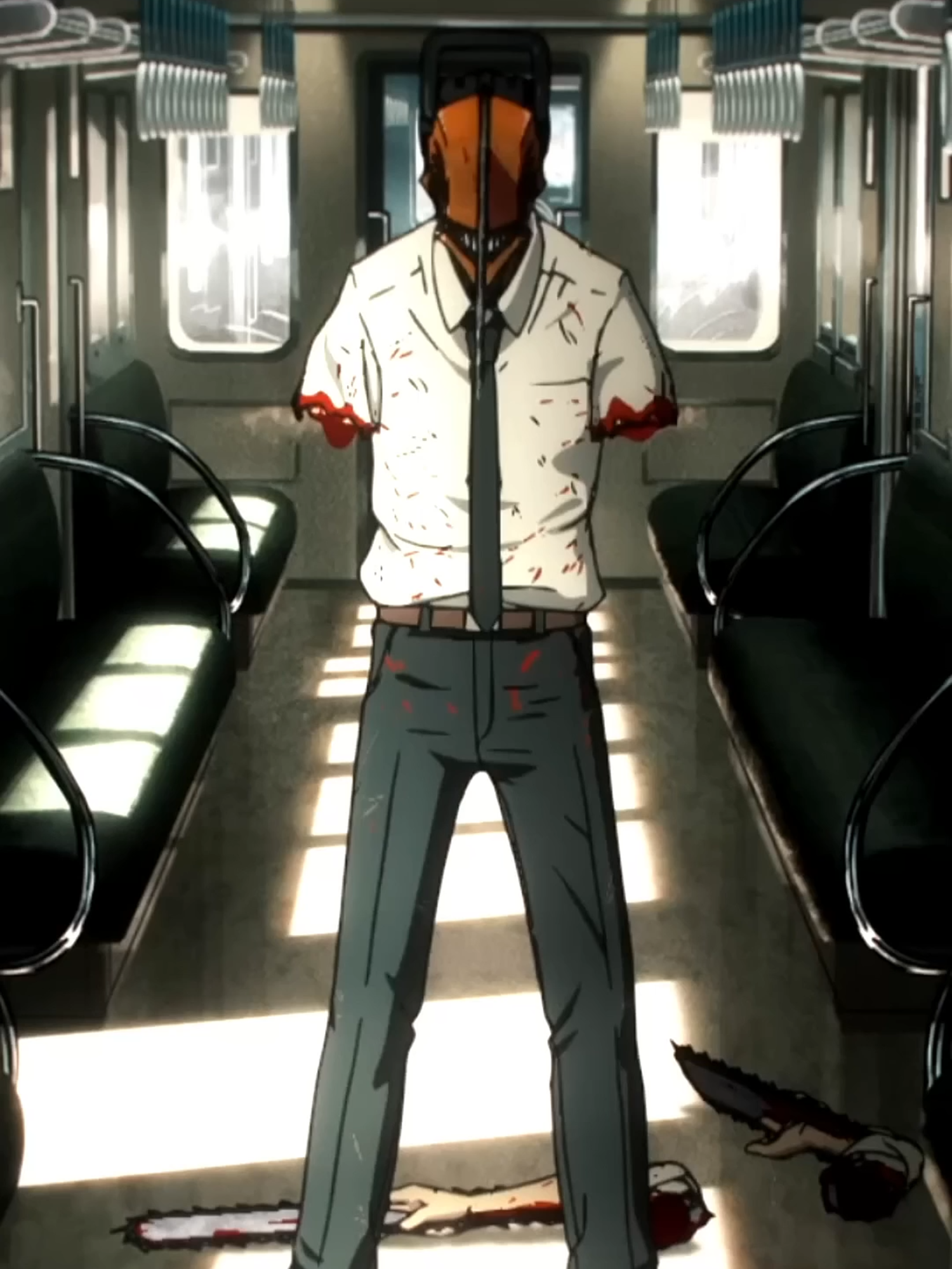 ¡Denji derrota a Katana Man con estilo! ⚔️🔥 (Doblaje Latino) #ChainsawMan #Denji #KatanaMan #chainsawmanedit #AnimeLatino #DoblajeLatino #ChainsawManLatino #BatallaÉpica #AnimeAcción