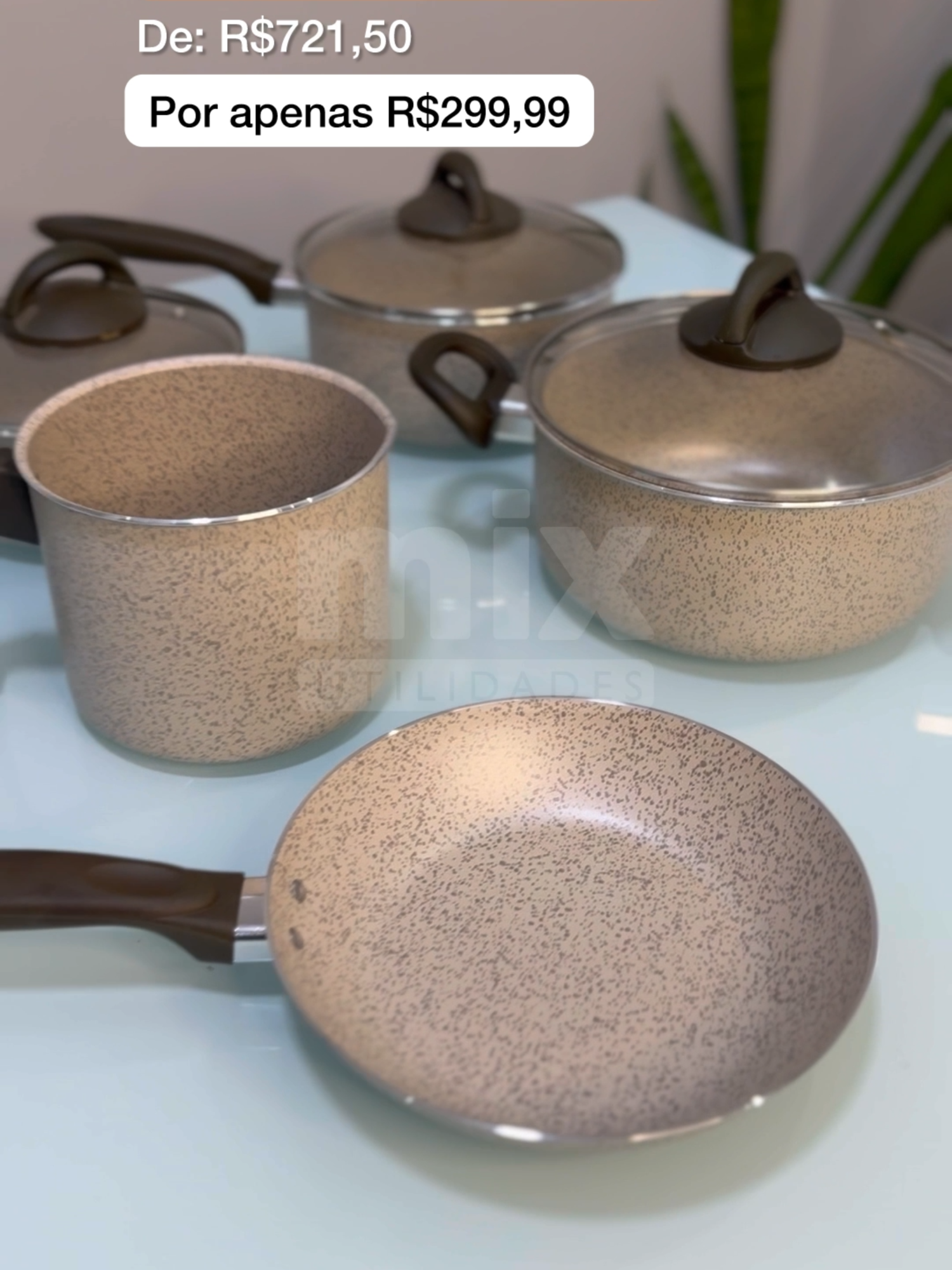 🧡Conjunto Ceramic Life Suprema Antiaderente - 5 Peças Brinox Vanilla🧡 Cozinhar com estilo e praticidade nunca foi tão acessível! 🍳 Esse conjunto completo traz sofisticação e funcionalidade para sua cozinha, com acabamento antiaderente que facilita o preparo e a limpeza. De R$721,50 por apenas R$299,99! 😱🔥 🕐 Promoção válida até 25/11! Não perca essa oportunidade – estoque limitado! #oferta #blacknovember #blackfriday #panela #jogodepanelas #cozinha #cozinhaorganizada #organização