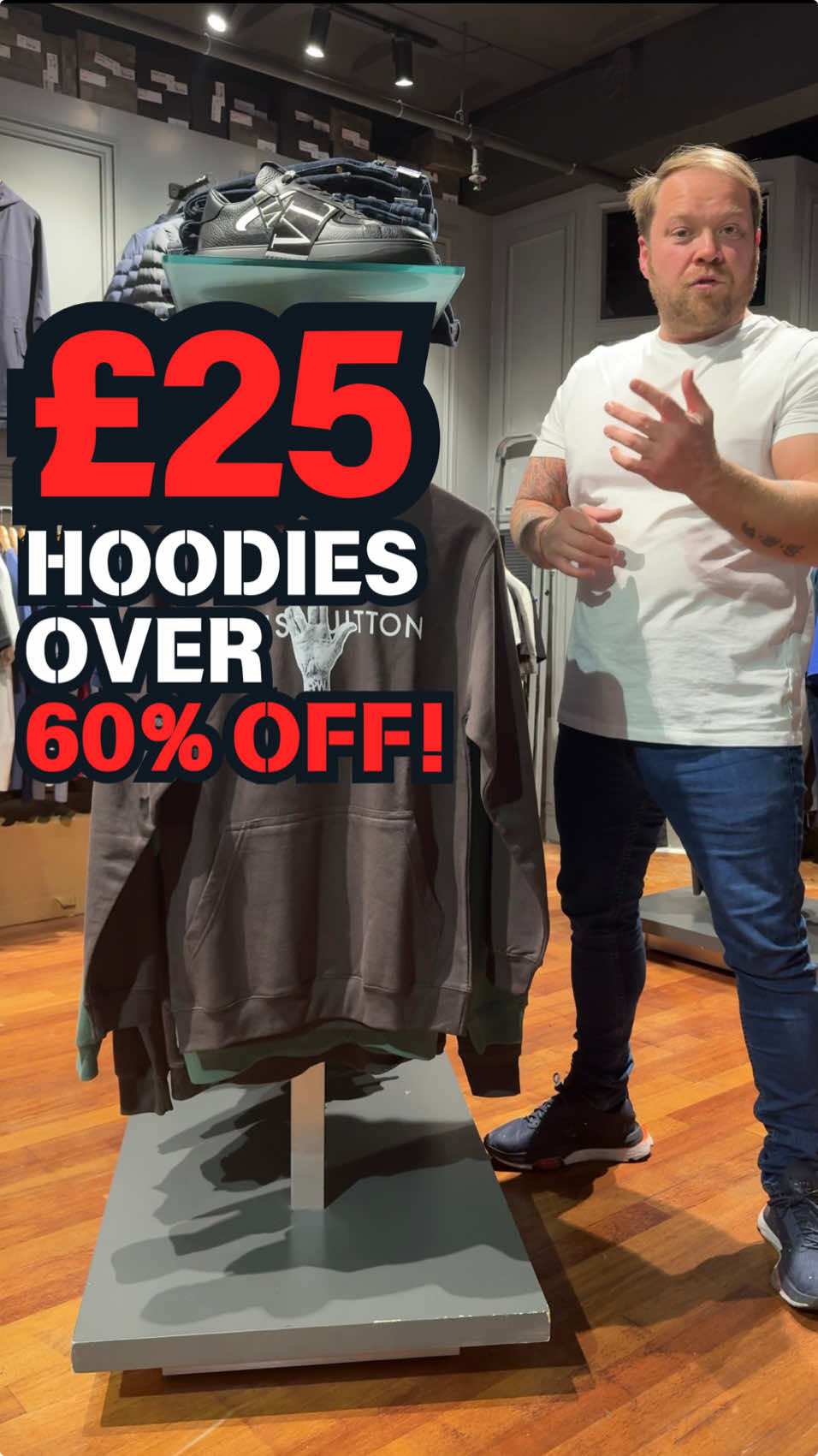 🚨FLASH OFFER🚨 🚨THIS WEEKEND ONLY!🚨 Kustom London Hoodies now just £25 (RRP £70🤯) Sizes S-XXL across 7 Styles! Perfect for Christmas Gifts 🎄🎅🏼 ⚫️BLACK FRIDAY READY⚫️