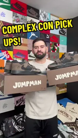 ComplexCon 2024 Pick Ups 🔥 #complexcon #sneakers #mensfashion #travisscott 