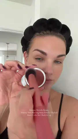 Danessa Myricks Beauty Yummy Skin Blurring Balm Powder Flushed - Matte Color for Cheek & Lip | @DanessaMyricksBeauty @sephora #makeup #beauty #danessamyricks #danessamyricksbeauty #danessamyricksblush #blush #sephora 