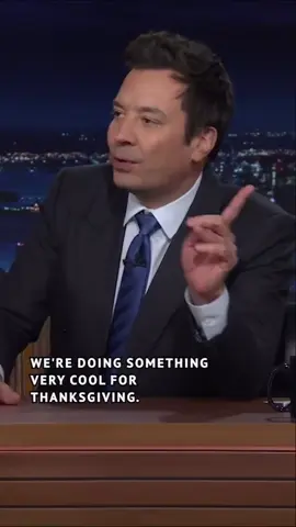 Jimmy and the Tonight Show staff team up with us to help donate 15,000 turkeys and 1,000 hams to Food Bank for New York City 🦃💚 #FallonTonight #GivingBack