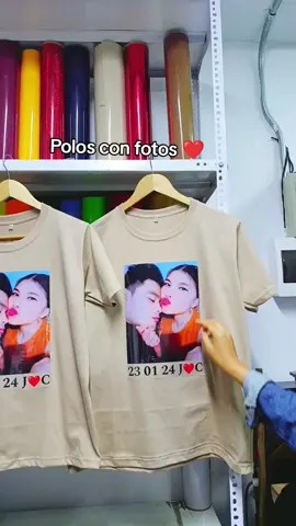 Polos con fotos 🖼️❤️ #polos #parejasdetiktok #fotos #polosdeparejas #couplestiktok #regalospersonalizados #amor  #poloshirt #paraminovio #vira 