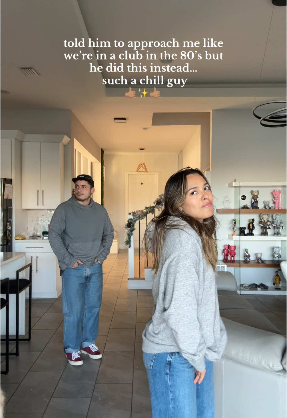 He can be the chill one for the both of us bc god knows homegirl WILL NOT BE 🤭✨💀🔥 #chillguy #husbandwife #marriage #husbandwife #marriage #trend #fyp #chill 