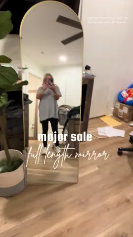 Full length mirror on major sale 🤗 #fulllengthmirror #standingmirror #wallmirror #TTSDelightNow #giftguide #tiktokshopblackfriday #tiktokshopcybermonday #tiktokshopholidayhaul #treasurefinds #genxfashion #fashionover50 #maturefashion #mydepot @MyDepotOfficial 