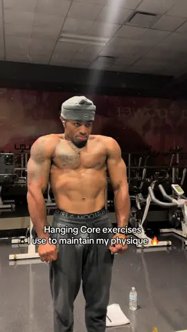 Hanging Core Workout 🔥 #Fitness #physique #athlete 