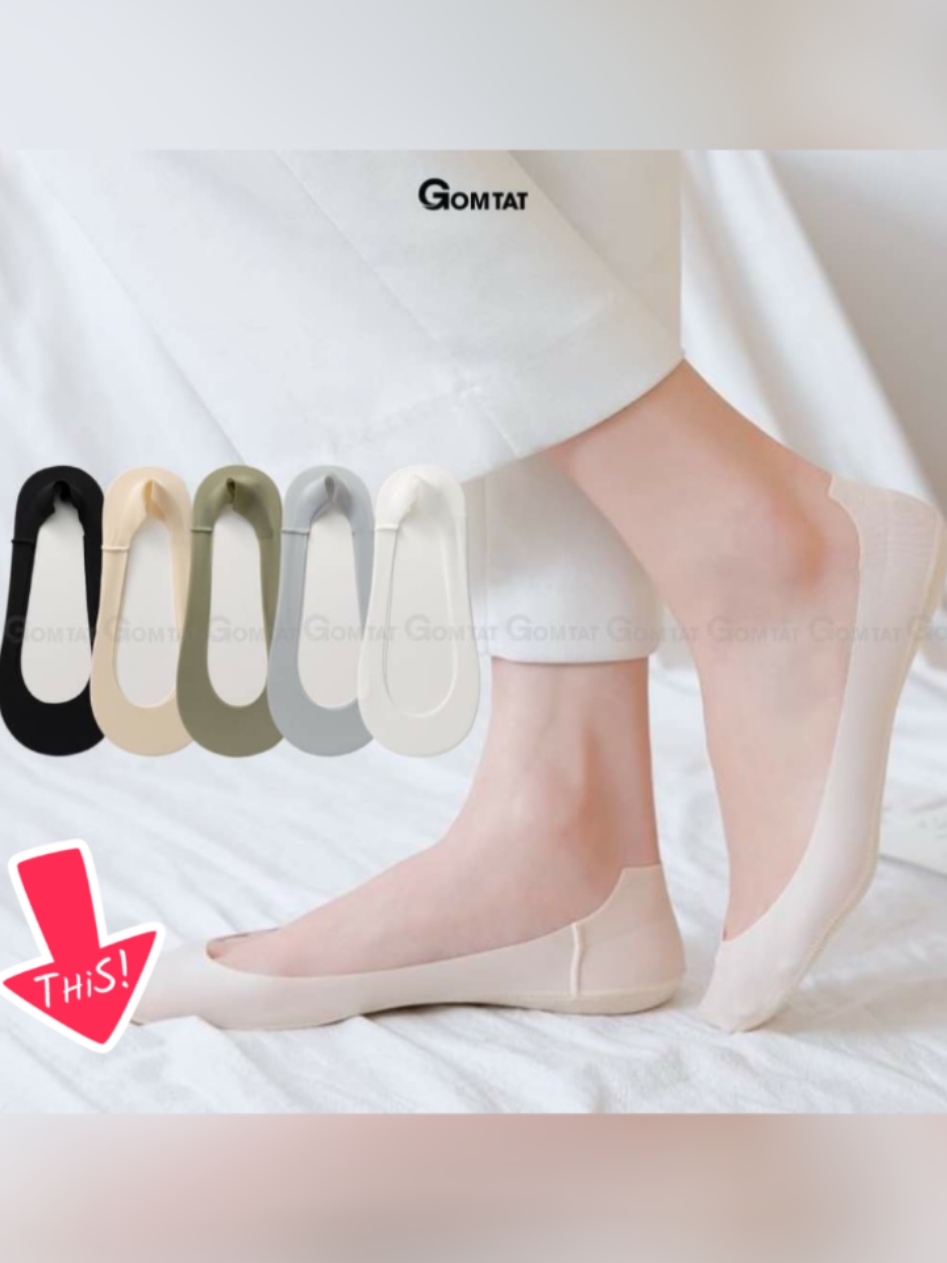 Tất nữ búp bê, vớ nữ mang giày lười, tất lười nữ, vớ lười nữ đi giày cao gót Xám, giày búp bê giấu vớ, có đệm cao su chống trượt, chống tuột, thoáng khí #tấttrắng #tấtchân #Vớ Với Giày Búp Bê #vớnữ #xuhuong #tiktok #tiktokshop #vớ da che khuyến điểm cho người mạnp 