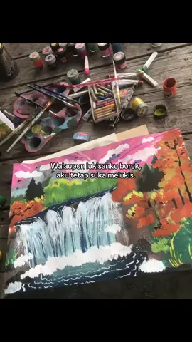 Tapi ini bukan tentang lukisan. #galaubrutal #lukisan #seni #art #fyp 