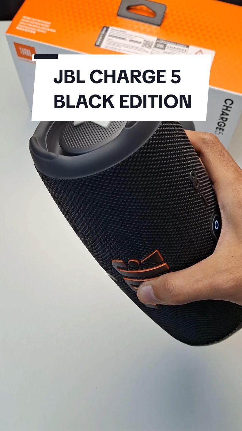 JBL CHARGE 5 (Black Edition) #jblcharge5 #jbl #jblgreekout #unboxing #speakerbluetooth #speakerportable #superbass #speakerfullbass #bangkumis 