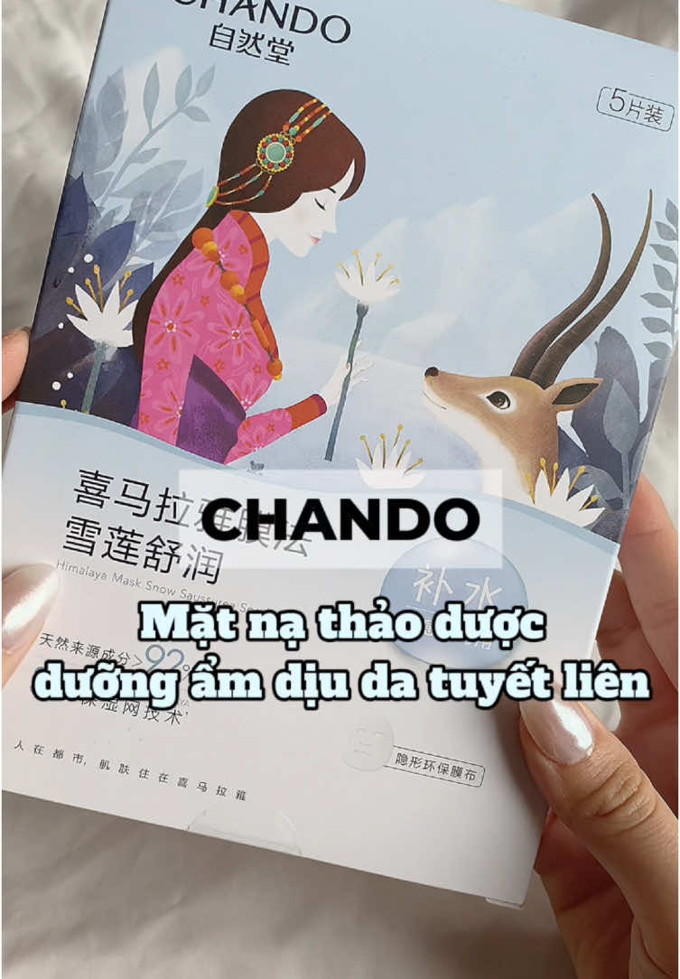 1 em mask tui dùng nhiều dạo gần đây #CHANDOHimalaya #CHANDOHimalayaVietNam #matnathaoduoc #ExtractMask #xuhuong #skincare 