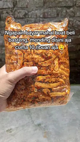 Cuma 10 ribuan aja loh🤤 #basrengpedas #cemilanviral #cemilanmurah 