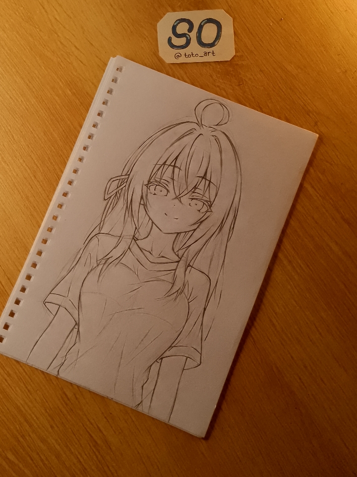 Waifu sejuta umat -_- #drawing #anime #alya #artwork #art #fanart #animeedit #jjgambar #fyp #fypシ 