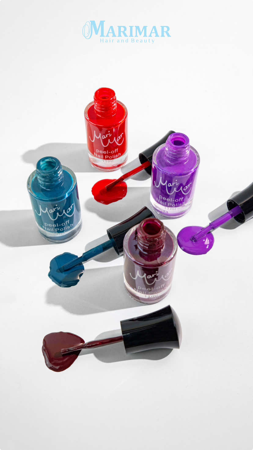 💅Breathable Nail Polish💅 Marimar Peel-Off Nail Polish✨ Kutek paling mudah dibersihkan tanpa remover nail polish😘 Cukup dikelupas langsung bersih😎 Avalaible in 12 colors✨ Code: 087 Marries bingung nggak pilih warna Marimar peel-off nail polish ini?😜 #nails #nailart #nail #naildesign #nailaddict #marimar #marimarnailpolish 