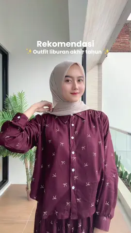Lagi suka banget maroon ✨