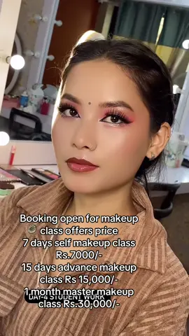 Makeup by : Nancy Magar @Shankar Ramauli (Beauty Blink) #makeup #makeupclassktm 