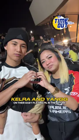 MAIN HERO FANNY, GO-TO BAN FREYA? 👀 Grant Duane ‘Kelra’ Pillas and partner Yangg Santos share what they think their baby, Greyson Slake, will be like as a future Mobile Legends: Bang Bang (MLBB) player. | via Gillian Trinidad/One Sports #OSTimeout #OneSports #MLBB #Esports #M6 #PinasPinakamalakas 