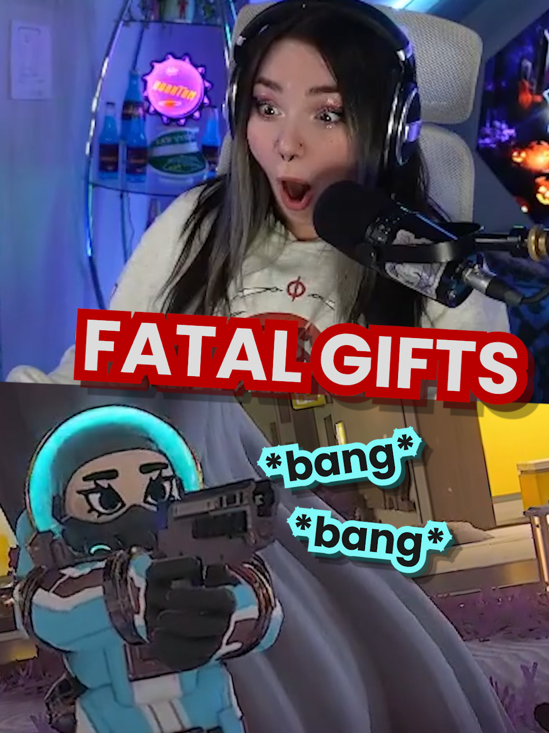 Who gave the best gift? 🥰 #lockdownprotocol #gaming #viralgame #AmongUs #taylien