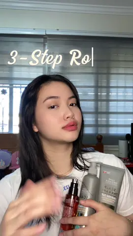 3-step routine from @Luxe Organix Philippines 💋|#luxeorganixph #scalptherapy #fyp #hairroutine #antihairfall 