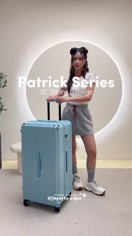 32” ajj bisa masuk orang hihi🤗🤫 || langsung sat set berangkat! #josheeluggage #importirkoper #koperbagasi #kopertraveling #bagasi 