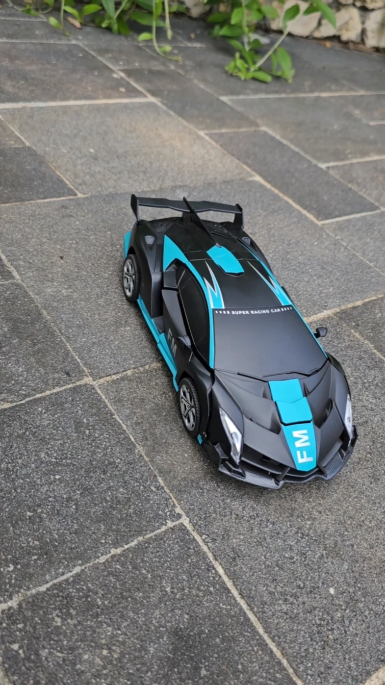 Mainan mobil rc car remote control robot transformers #mobilrc #rc #rccar 