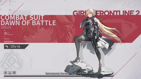 Groza Combat Suit Showcase | Dawn of Battle 