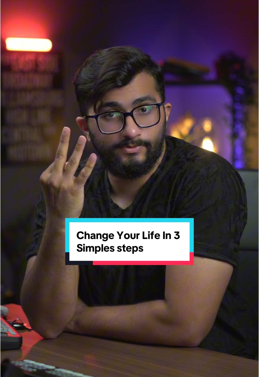 Change your life in 3 simple steps 