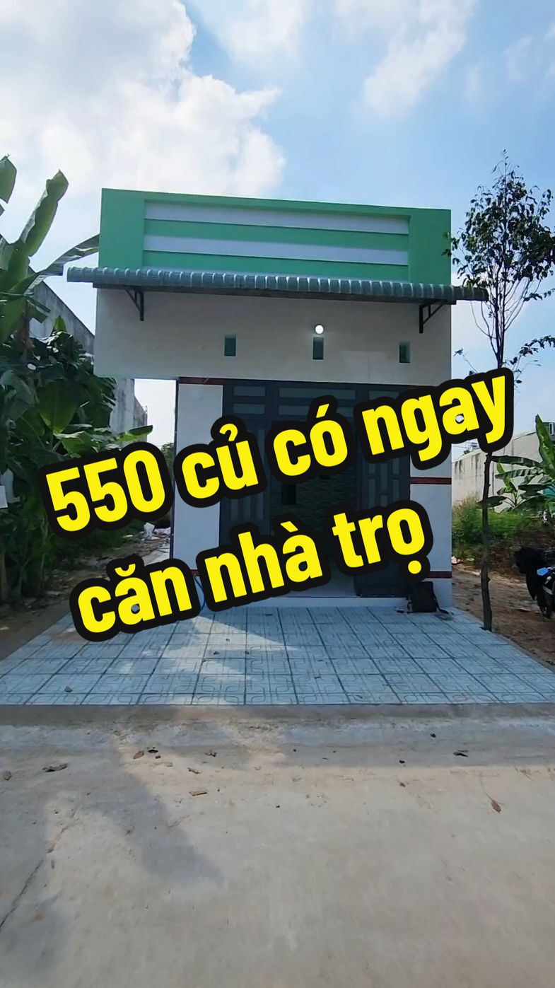 550 củ có ngay căn nhà trọ #nhatro #reviewnhadep #nhabinhchanh #reviewnhadep #reviewbds #bds #nhahocmon #bdssaigon #bdshanoi 