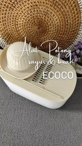 Alat Pemotong Sayur & Buah Ecoco #alatpotongsayur #alatpotongbuah #ecoco #premium #cuantanpabatas #racuntiktok #fyp 