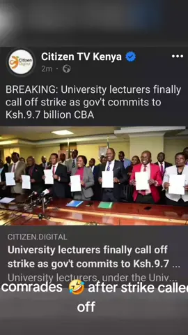 Comrades 😄 🤣  #strike #masaaimarauniversity #kabiangauniversity #moiuniversitymaincampus #JKUAT #jomokenyattauniversity #moiuniversitymaincampus #Elodoretuniversity#universityofnairobi #goviral #breakingnews 