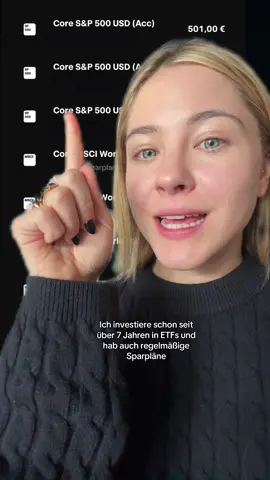 Habt ihr schon einen #etfsparplan (werbung)