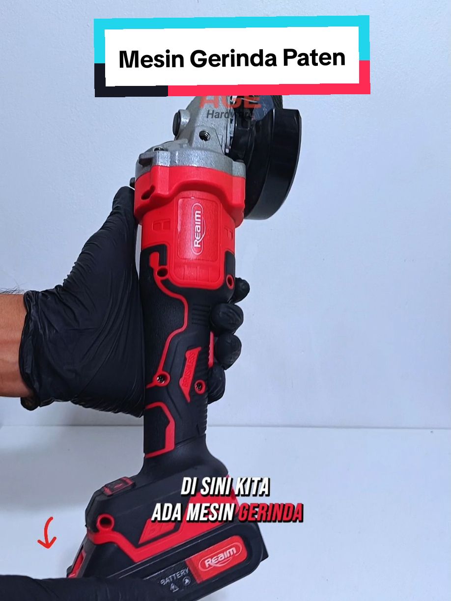 Mesin gerinda baterai dari Reaim #mesingerindabaterai #gerinda #gerindalistrik 