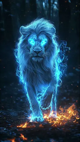 From spark to ultimate power: Watch spectral lions evolve on a scale of 1 to 1 billion! 🦁🔥 How strong can they get? 🌌✨ #SpectralLion #EpicJourney #FantasyArt