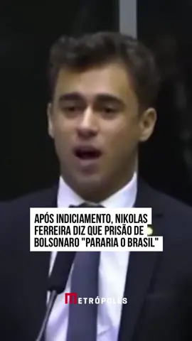 O deputado federal #NikolasFerreira (PL-MG) afirmou nesta semana durante sessão na #CâmaradosDeputados que a prisão do ex-presidente #JairBolsonaro 